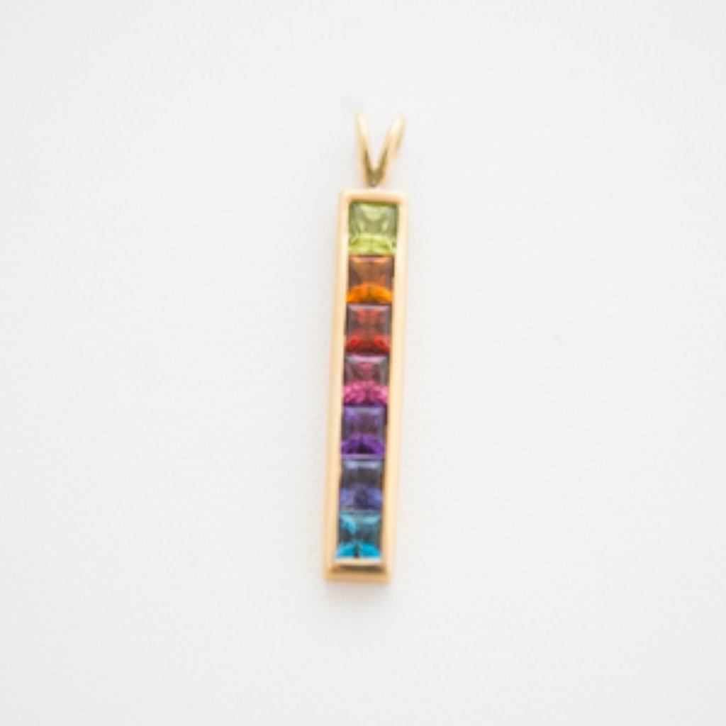 Rainbow 'Gemmy' Pendant